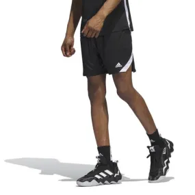 ADIDAS SHORT BASKET Noir Blanc