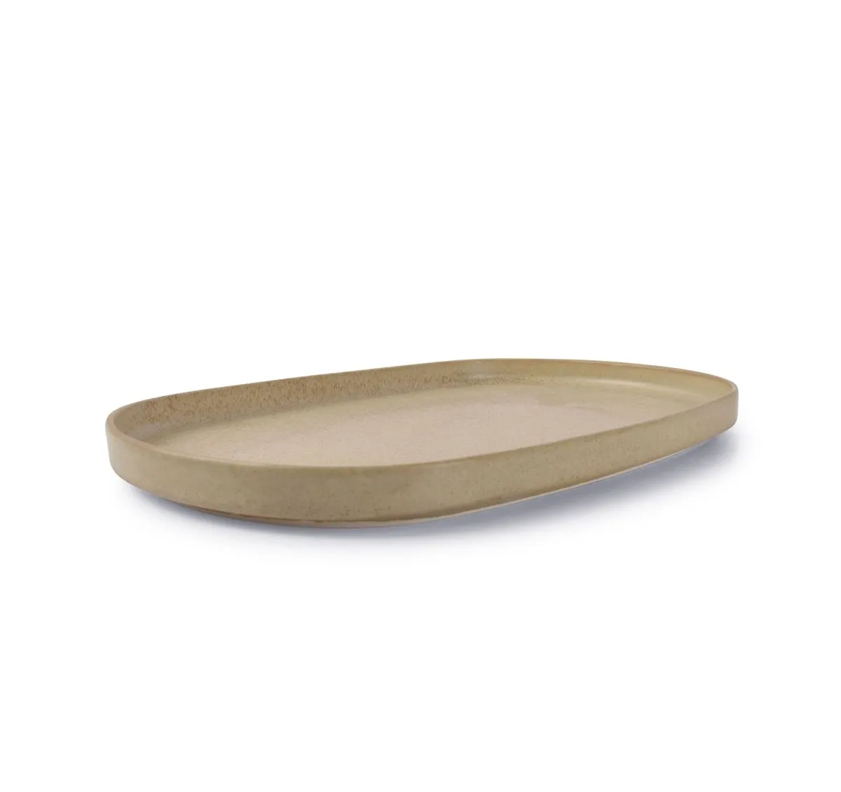 Assiette ovale PILA 340x220mm Porcelaine Beige 
