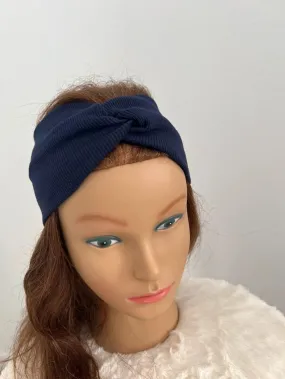 Bandeau cheveux bleu marine - Bandeau - Prématuré  | Beebs