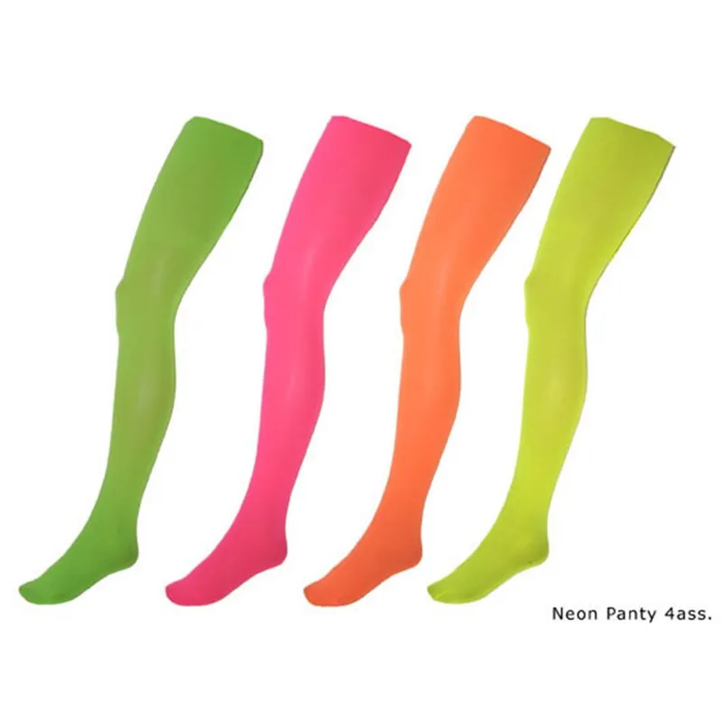 Bas panty phosphorescent pour femme
