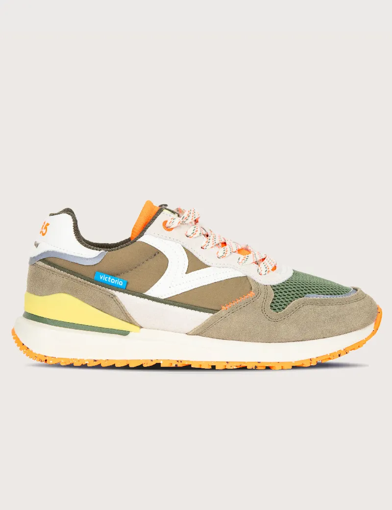 Baskets Homme Leggera Neon Touch Kaki