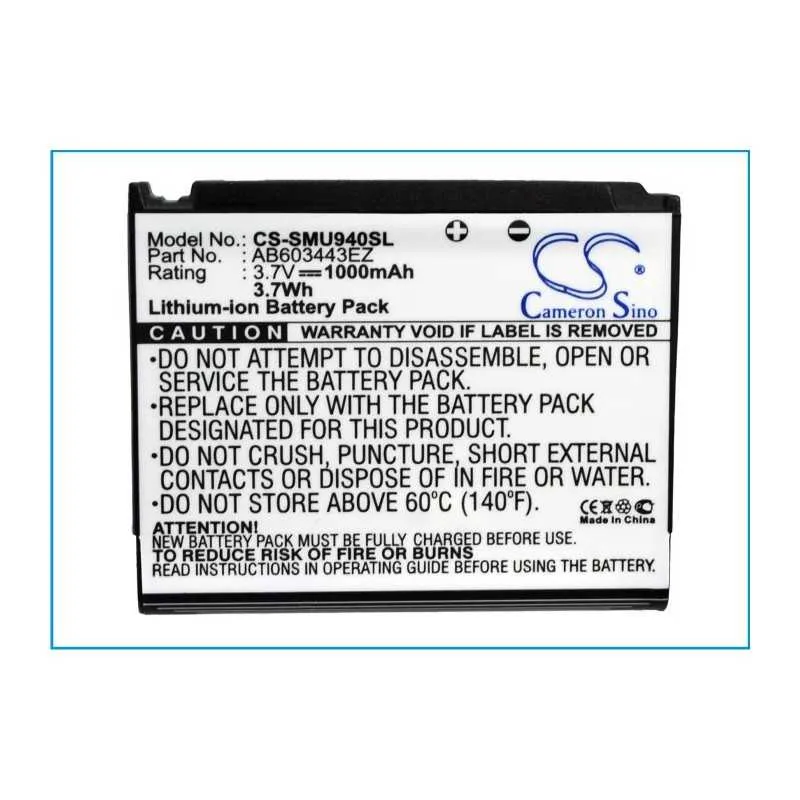 Batterie Samsung AB603443EZ