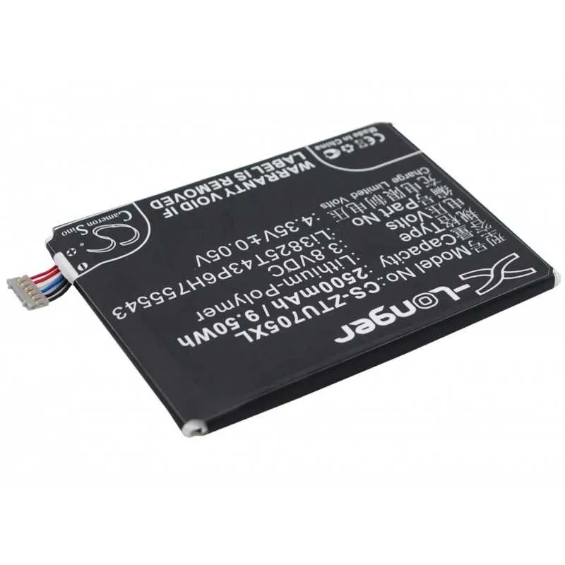 Batterie Zte Li3825T43P6H755543