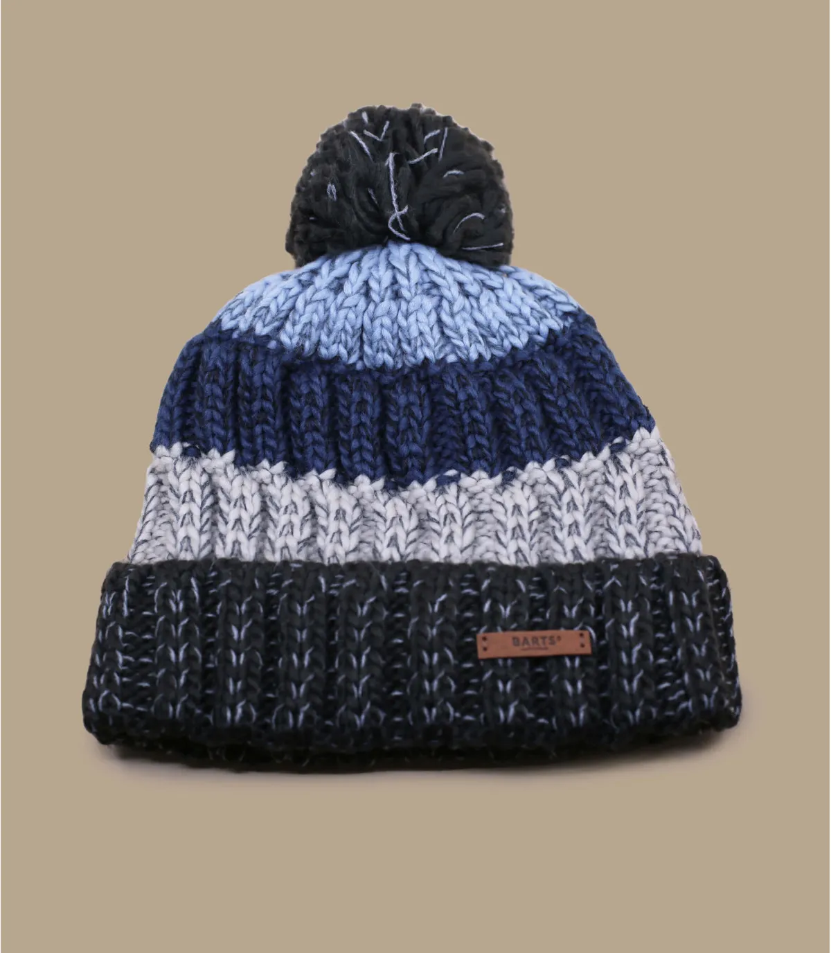 Bonnet à pompon pour homme - Wilhelm beanie charcoal par Barts : Headict