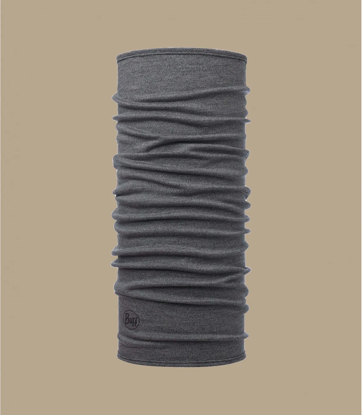 Buff laine mérinos gris chiné Midweight Wool light grey Headict