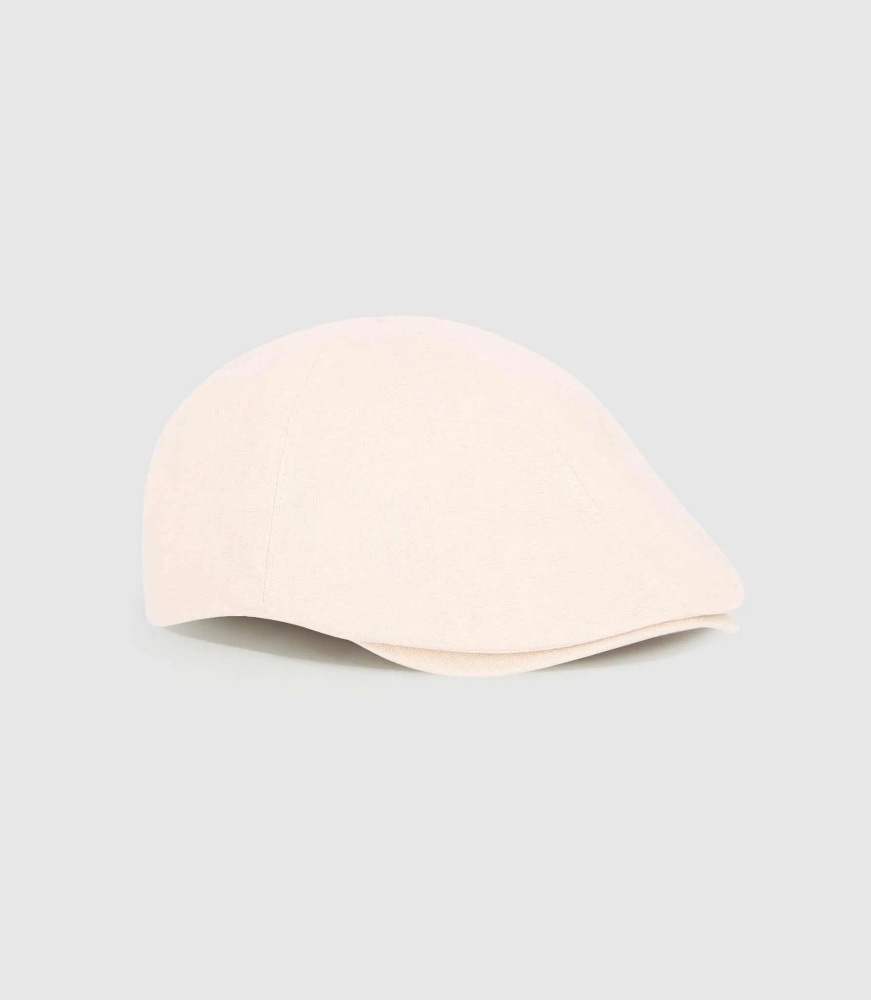 Béret en lin écru