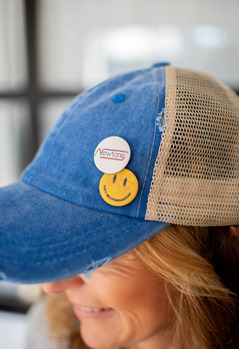 Casquette Yorker Flo Blue - Newtone | Les Chiquettes