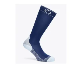 Cavalleria Toscana- chaussettes -CZ020- royal blue/Powder blue