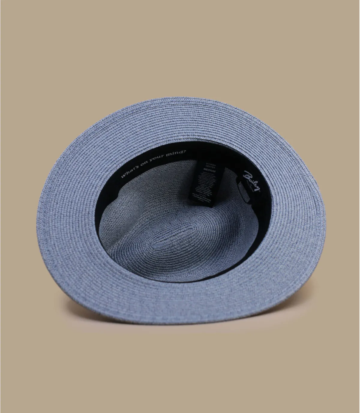 chapeau fedora bleu - Hester opal Bailey : Headict