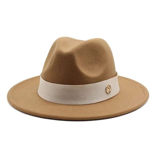 Chapeau Fedora Marron