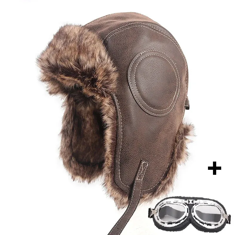 Chapka Aviateur Steampunk