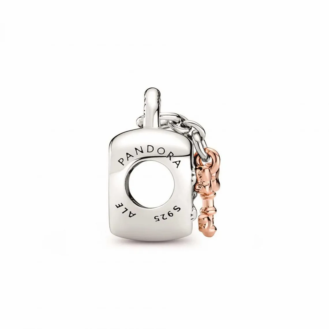 Charm Disney x Pandora Cadenas cœur Mickey & Minnie - Argent | 3 Suisses
