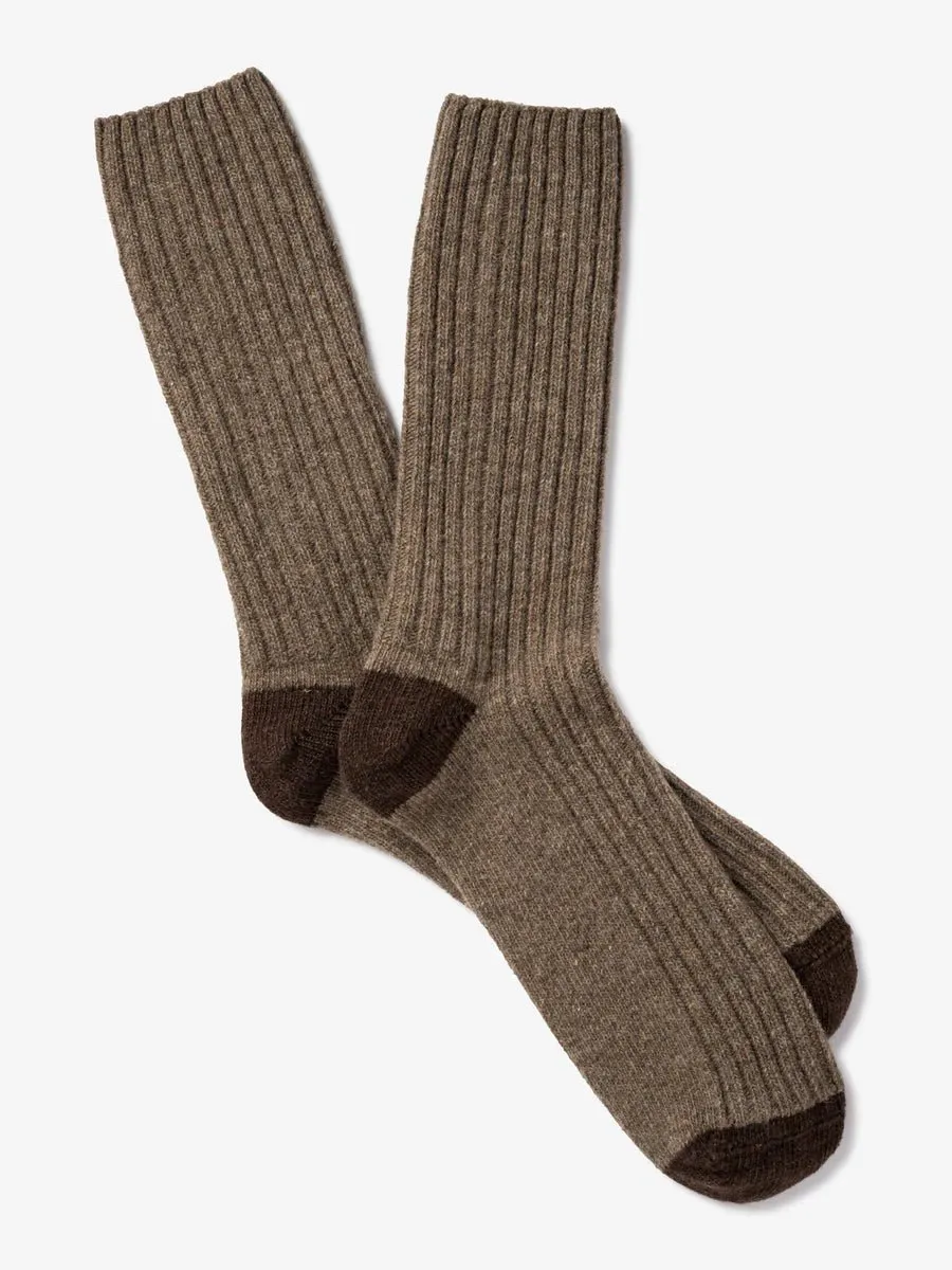 Chaussettes BENJAMIN Marron Glacé