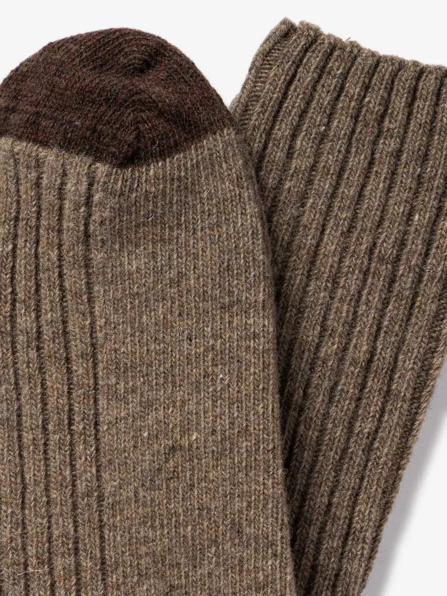 Chaussettes BENJAMIN Marron Glacé
