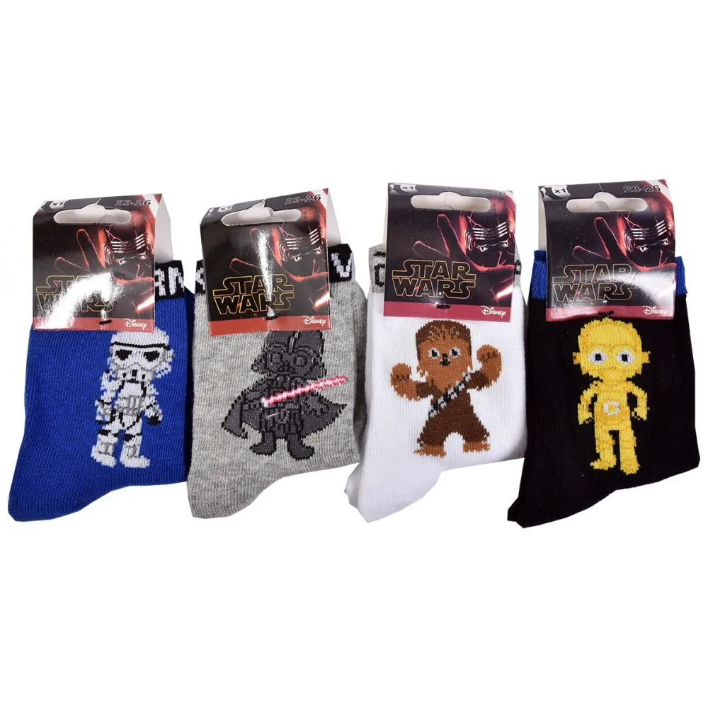 Chaussettes Pack Garçon LA GUERRE DES ETOILES