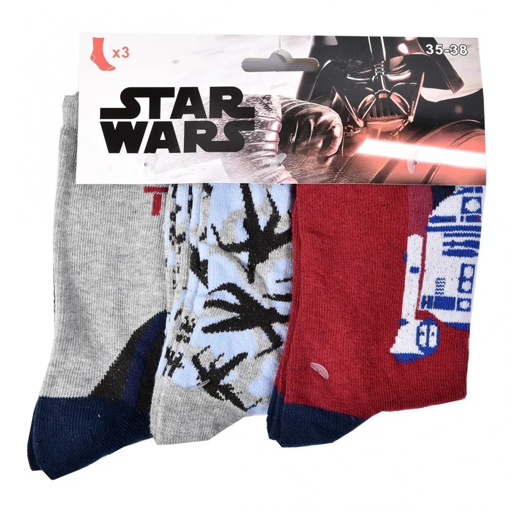 Chaussettes Pack Garçon LA GUERRE DES ETOILES