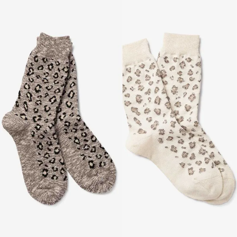 Chaussettes Royalties en coton Leo Léopard