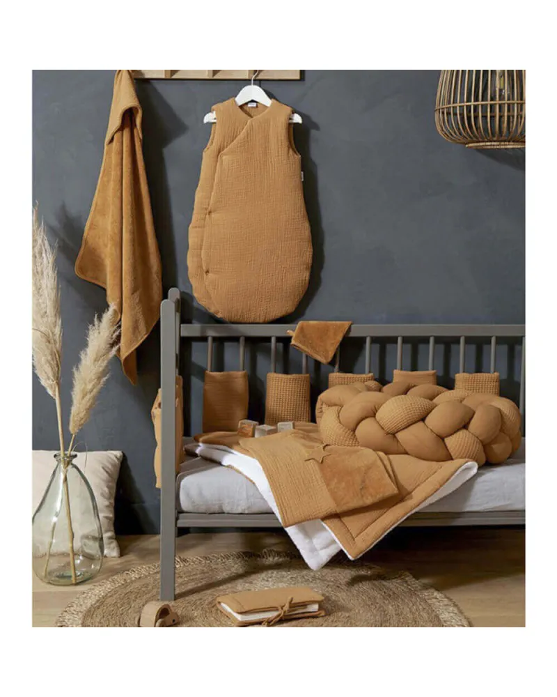 Couverture peluche personnalisée noisette Mix & Match