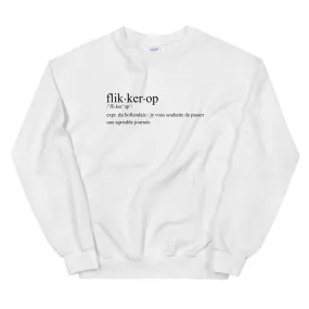 Definition flik er op - pays bas - Sweatshirt