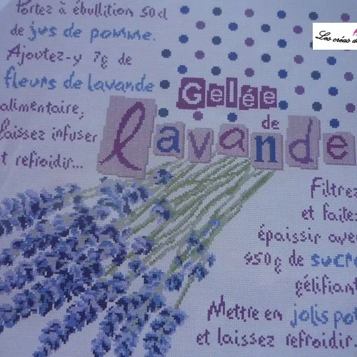 Fiche lili points "gelée de lavande "