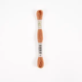 Fil de laine organique à broder Eco Vita 360 coloris 302 rose -16m