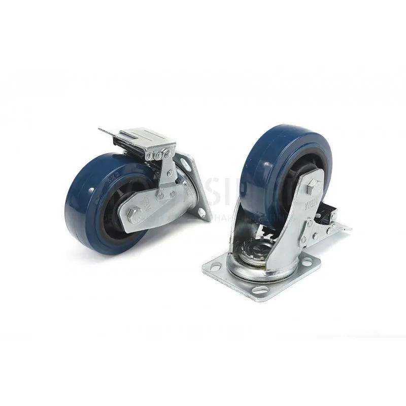 hbm profi 125 mm. roue pivotante avec frein
