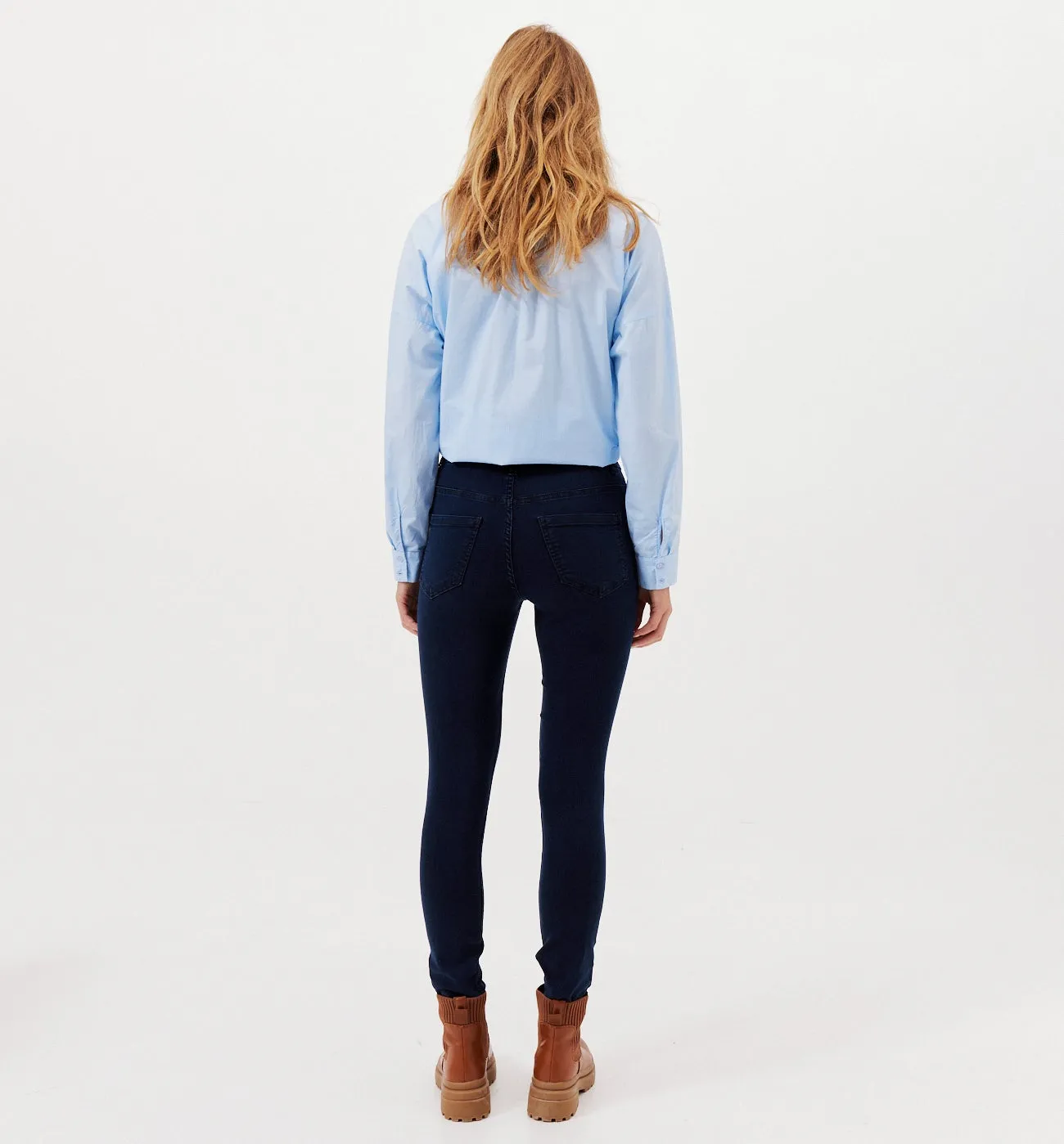 Jeggings en toile Femme - Jean rinse