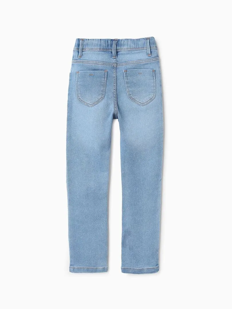 Jeggings pour Fille  THE WAVE TRIBE - Bleu clair