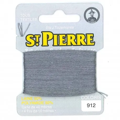 Laine Saint Pierre pour repriser / broder - marengo n°912