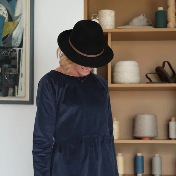 Le chapeau Edouard - noir