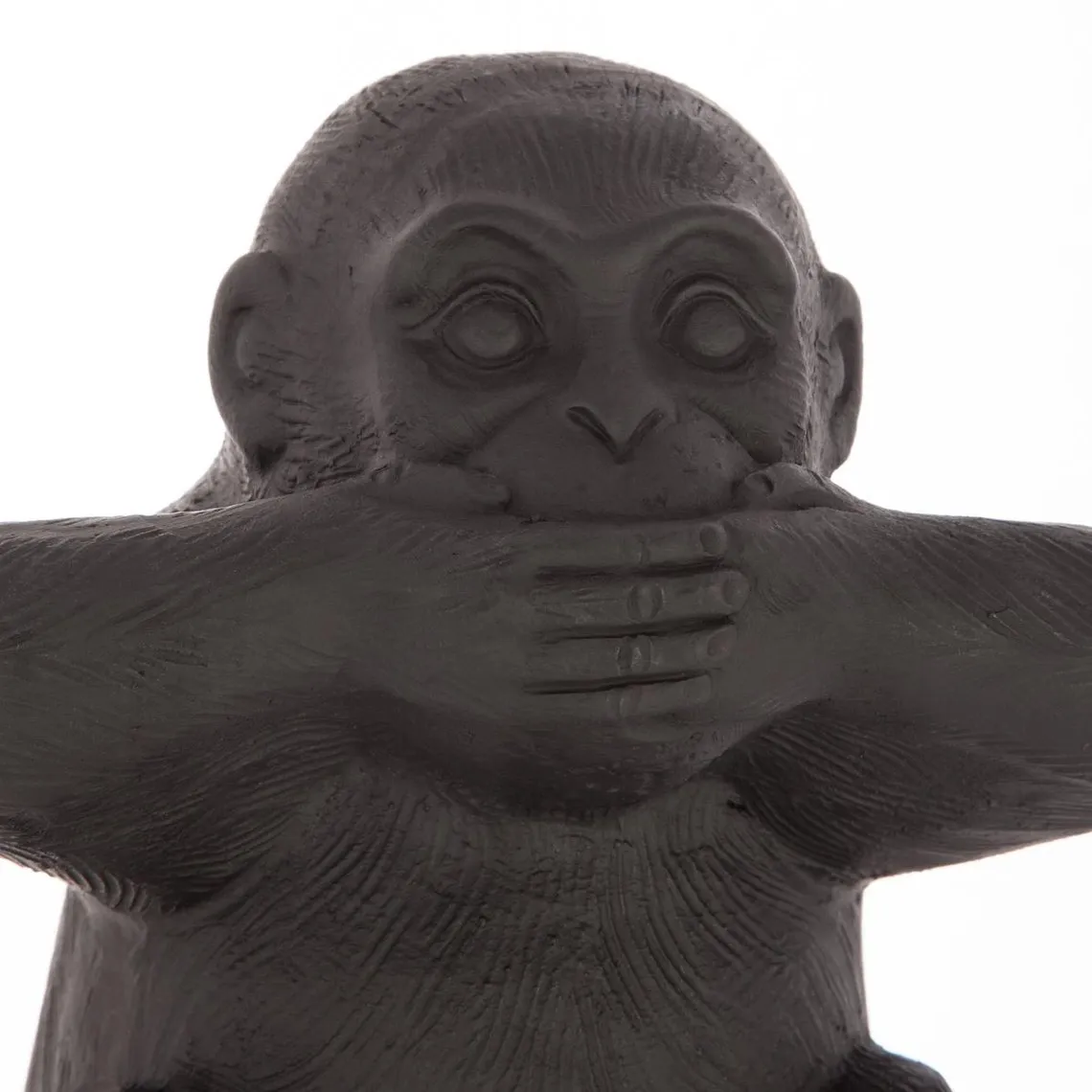 Lot de 3 singes sagesse en résine H23 | 3 Suisses