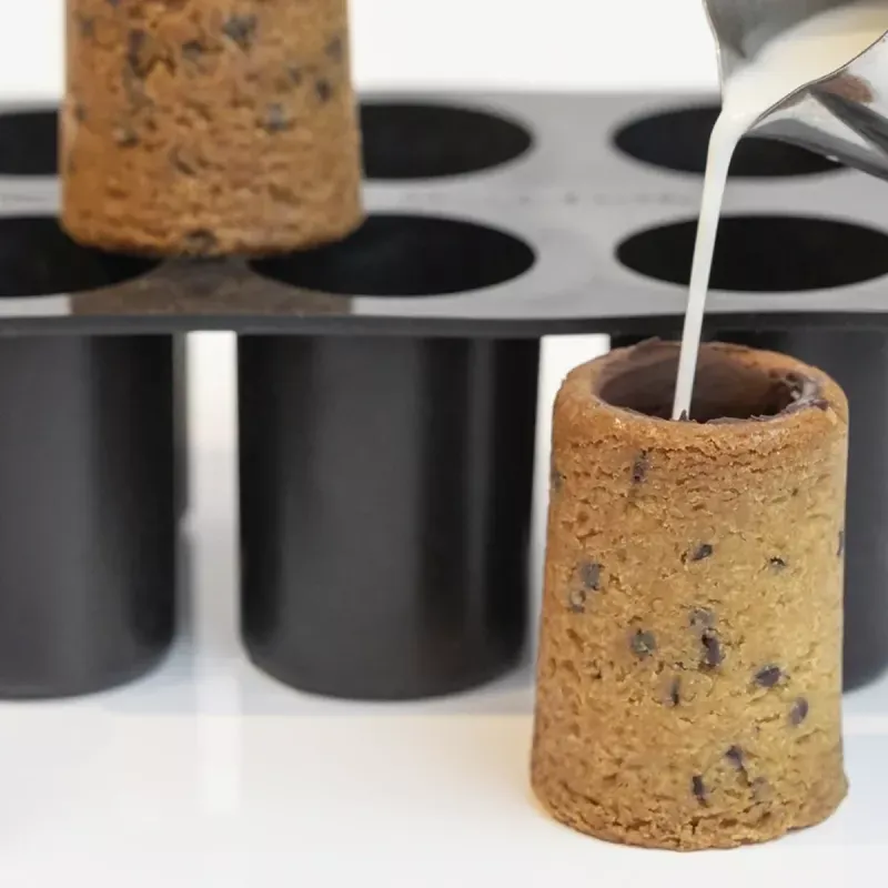 Moule en silicone pour "Cookies Shots" de Dominique Ansel - Flexipan