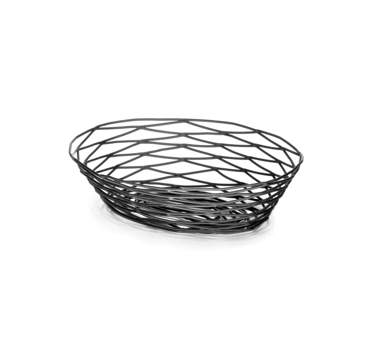 Panier ovale SERIE ARTISAN 235x160x55mm Noir