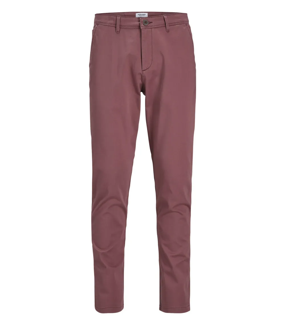 Pantalon Premium coton mélangé  framboise