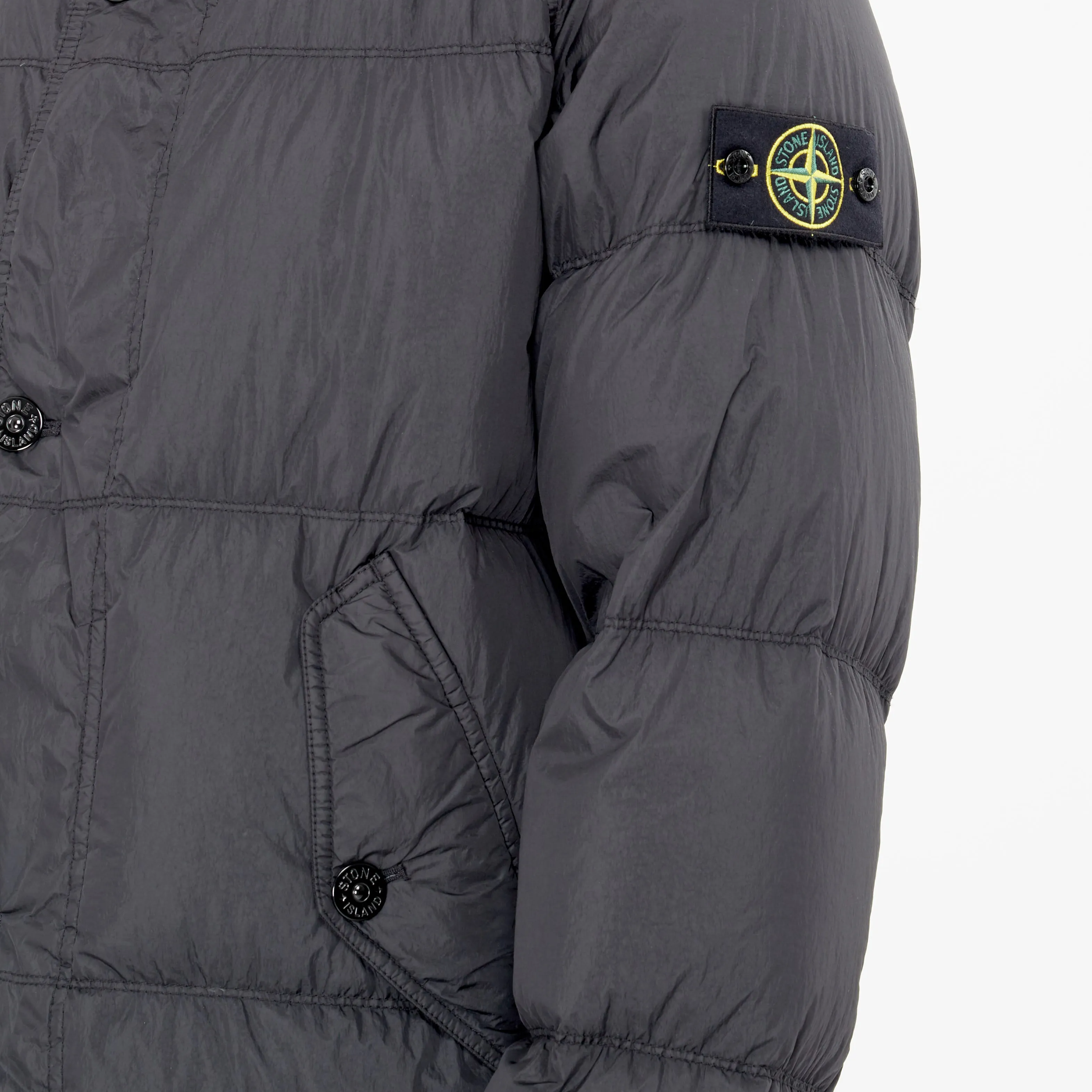 Parka Stone Island Matellasé Gris 70123