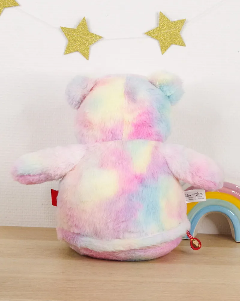 Peluche Ours pastel Cubbyford personnalisée