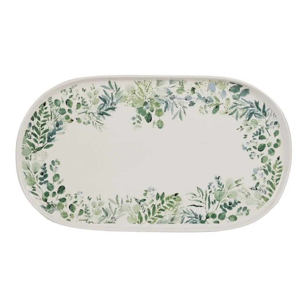 Plat ovale natura 39x22cm