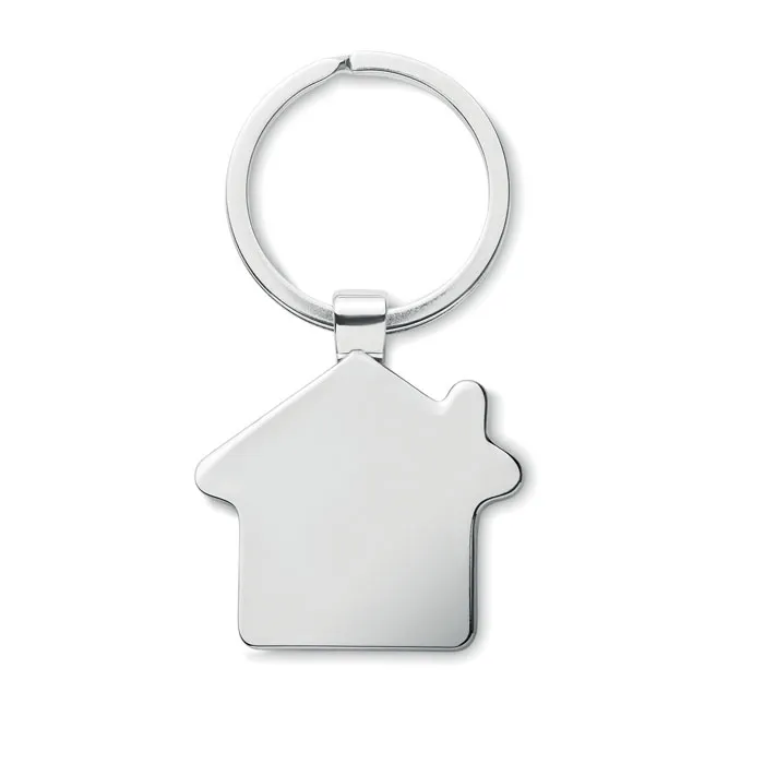 Porte-clés en forme de maison en bambou et zinc - BURNIE - Vertlapub