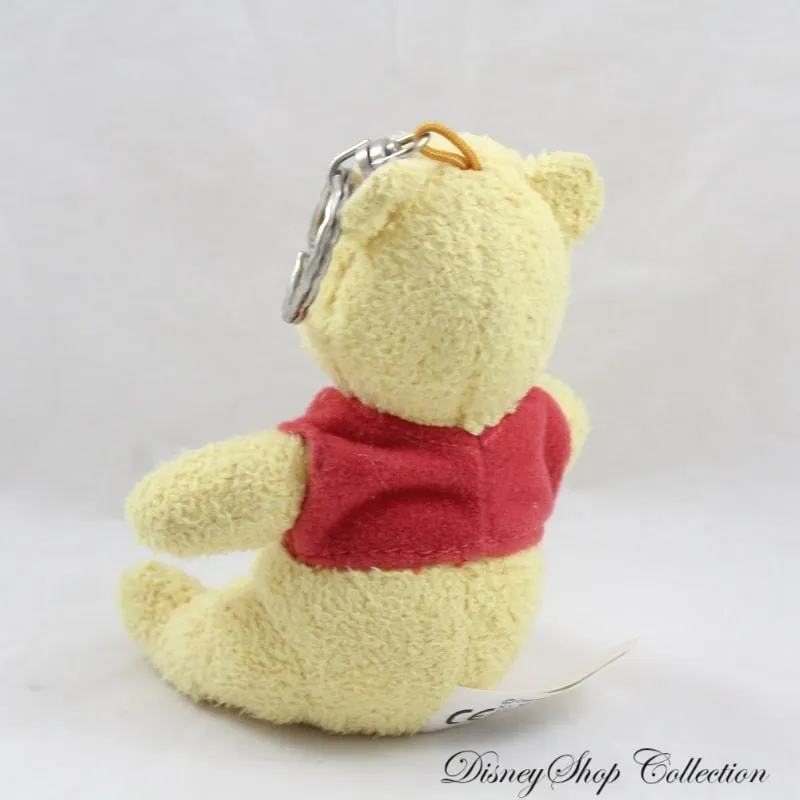 Porte clés peluche Winnie l\\\'ourson DISNEY NICOTOY Simba Dickie 12 cm