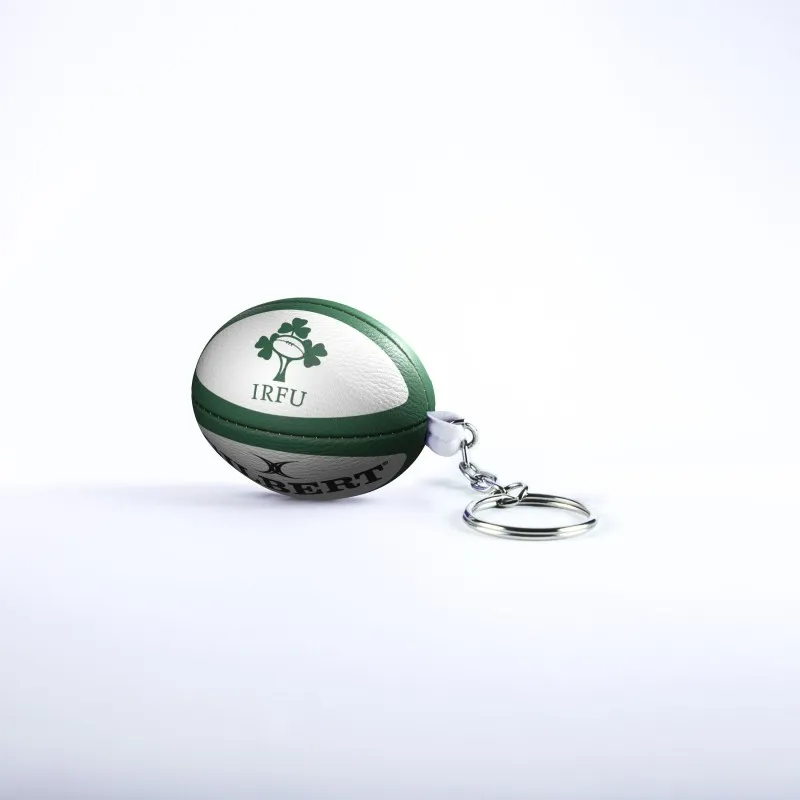 Porte-Clés rugby irlande en forme de ballon / Gilbert