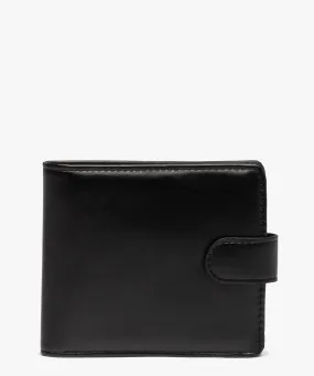 portefeuille homme avec fermeture pressionnee noir standard