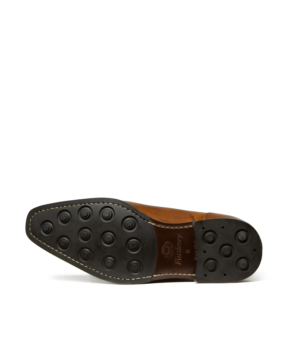 Richelieu Jersey Marron Patiné