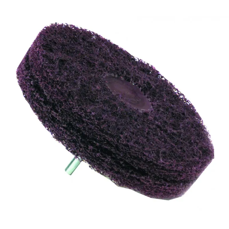 ROUE MOUSSE ABRASIVE Ø127X25MM GRAIN 80 - TIVOLY
