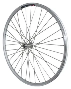 ROUE VTC 700X35 AVANT M240 ALU RENFORCE MOY MICHE MAGNUM ARGENT BLOCAGE SPECIAL LOUEUR (JANTE DOUBLE PAROI AVEC OEILLETS-RAYONNA