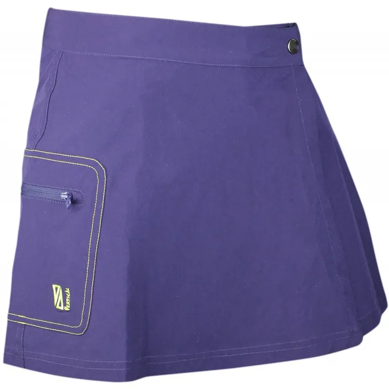 Short / pantalon rando femme Vertical Aubrac Skort W Midnight Blue