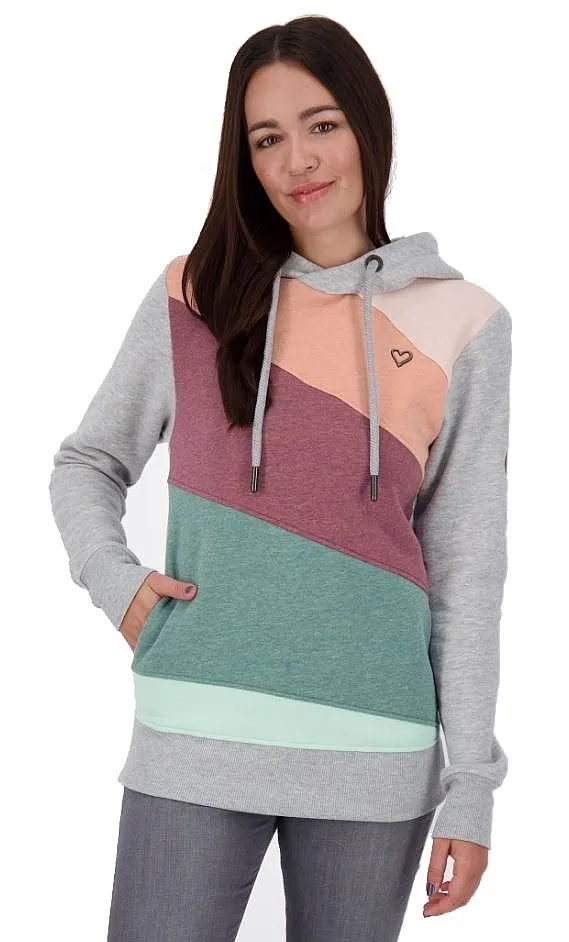 sweat-shirt ALIFE AND KICKIN Leniak A - Cloudy Melange - women´s