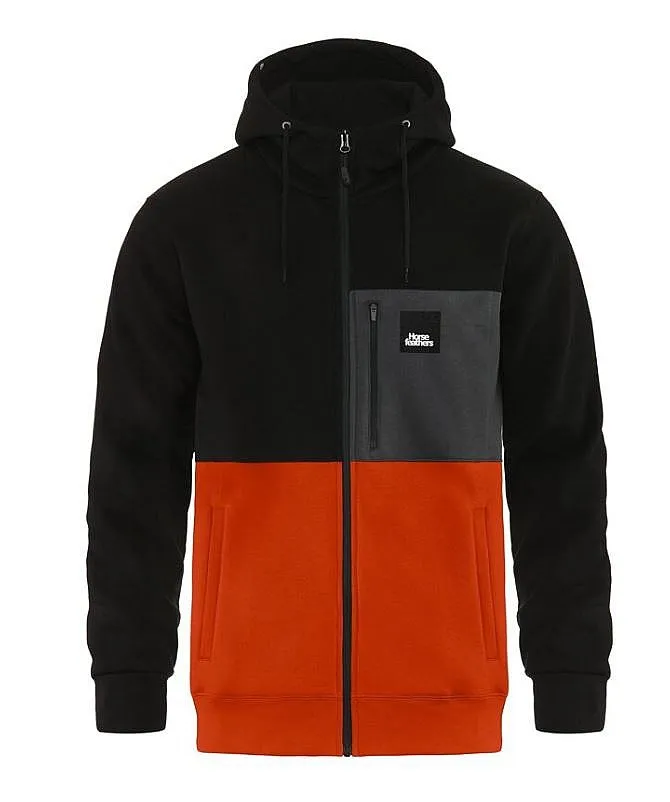 sweat-shirt Horsefeathers Vick Zip - Orange Rust - men´s