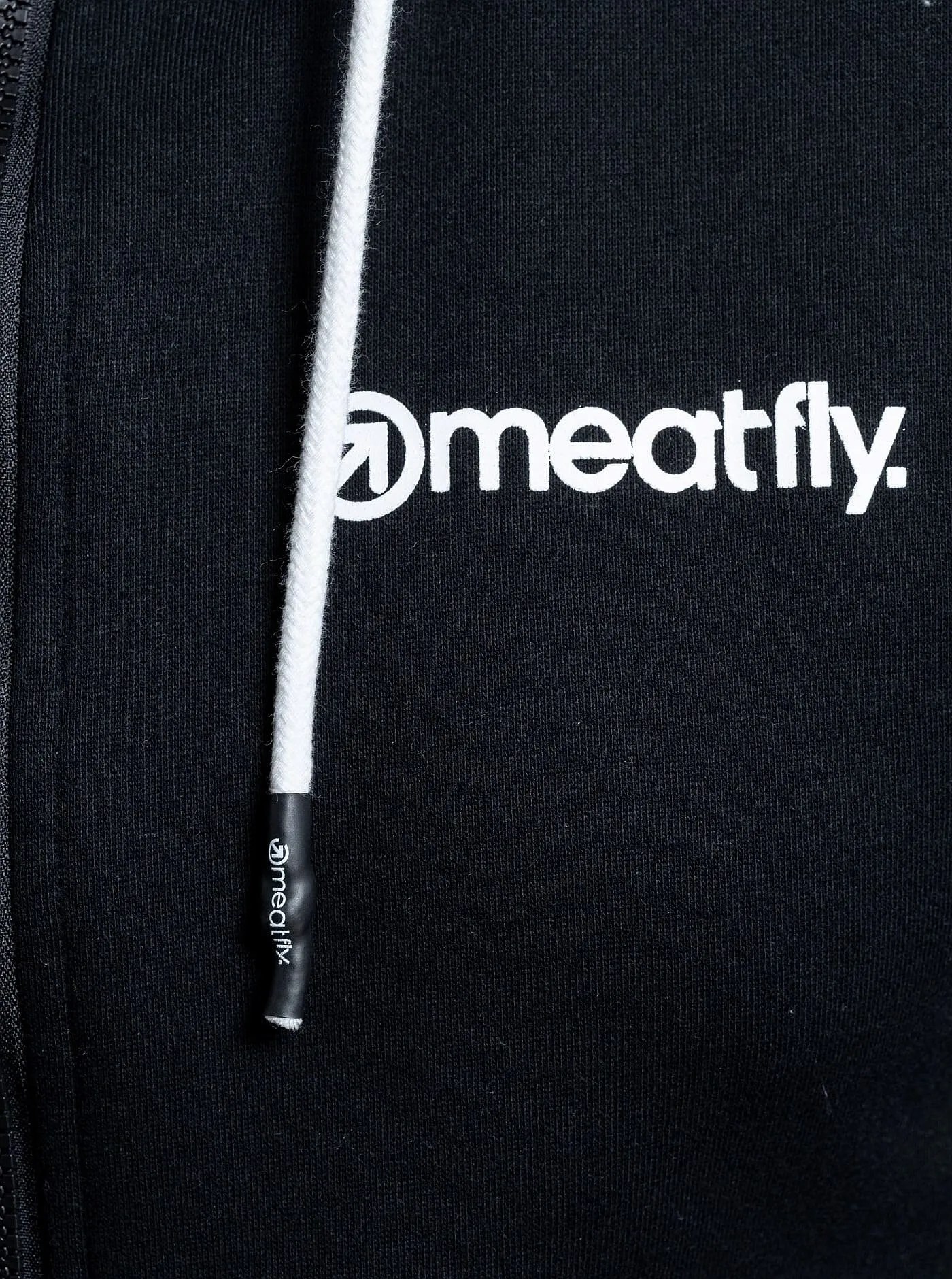 sweat-shirt Meatfly Cooper Zip - Black - men´s