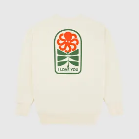 Sweatshirt Classic Gustavo Flower Love