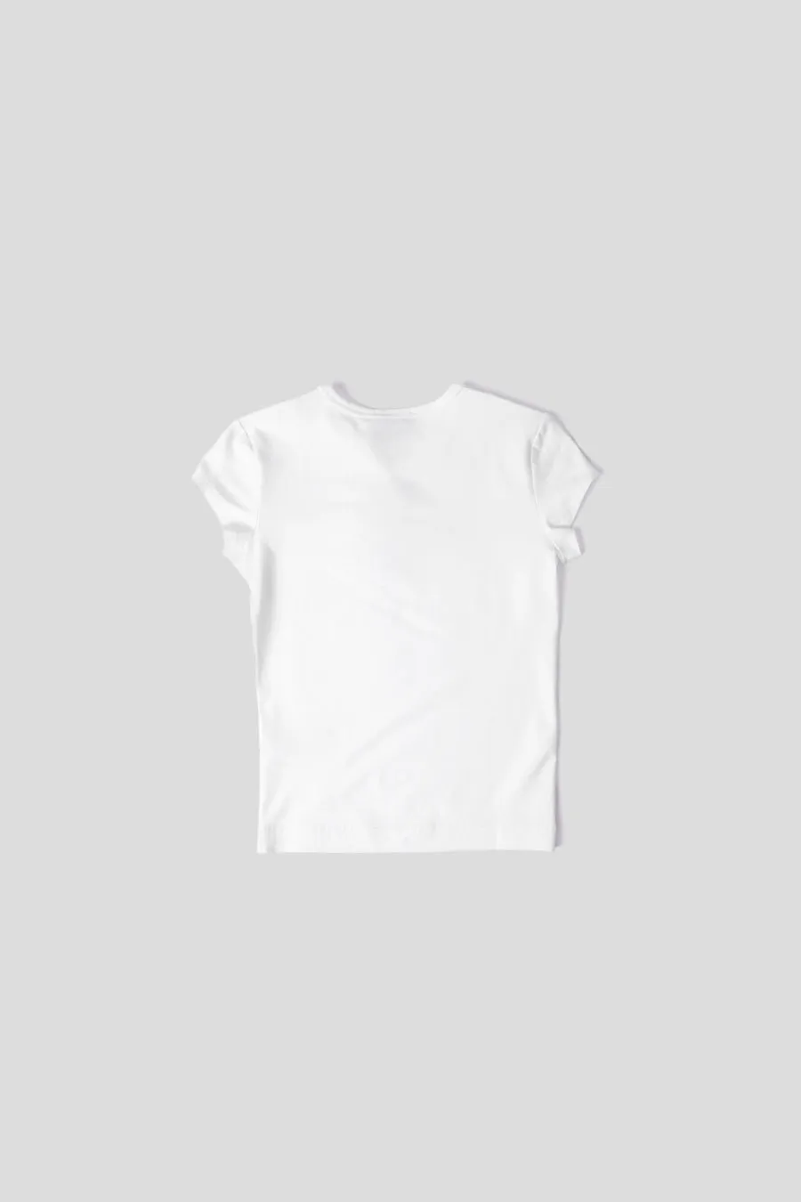 T-SHIRT  LOGO 'D OVALE' BLANC